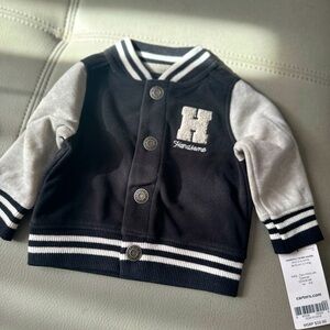 Carter’s Handsome Letterman’s Jacket Set Sz:Newborn